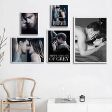 Fifty Shades of Grey movie, pintura impresa en HD sobre lienzo, decoración de habitación, póster, imagen 2024 - compra barato