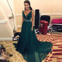 chiffon dark green communion dresses Robe De Soiree vestido de fiesta de boda robe de soiree  bridesmaid dresses 2024 - buy cheap