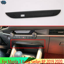For Mazda 3 Axela Sedan BP 2019 2020 Car Accessories Carbon Fiber Style Front USB interface frame decoration 2024 - buy cheap