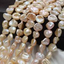 8-10MM 40Pcs/Strand Baroque Flower 100% AA Natural Freshwater Pearl Beads Strand Charms Jewelry Loose Bead 2024 - buy cheap