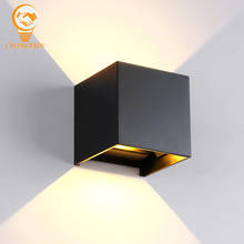 In&outdoor LED wall lamp white warm color 3Wx2 COB light modern simple style decorative LED lamp surface mounted on wall 85-265V 2024 - buy cheap