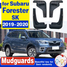 Aletas de barro moldeadas para coche, estilo OE, para Subaru Forester SK 2019, guardabarros, protectores contra salpicaduras, solapa, estilo de coche, 2018, 2020 2024 - compra barato