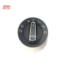 STYO New Design AUTO Headlight Switch Support Coming/Leaving Home for VW Golf Jetta MK5 MK6 GTI Passat B6 B7 CC Touran Tiguan 2024 - buy cheap