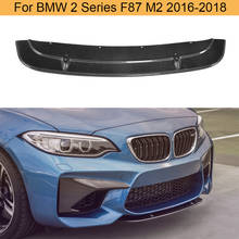 Parachoques delantero de fibra de carbono para BMW, Protector de alerón, divisores, F87, M2, serie 2, años 2016 a 2018 2024 - compra barato