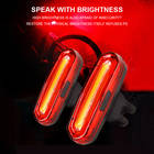 Bike Taillight Waterproof Riding Rear light Led Usb Chargeable Mountain Bike Cycling Light Tail-lamp Bicycle Light - photo 2026