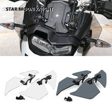 Deflector lateral de viento para parabrisas de motocicleta, protector de manos, deflector de viento delantero para BMW F750GS F850GS F 850 GS 750 2018-up 2019 2020 2024 - compra barato