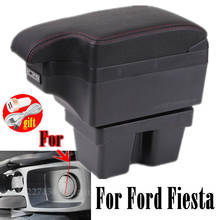 For Ford Fiesta 2009-2017 armrest box central Store Centre Console box with cup holder 2010 2011 2012 2013 2014 2015 2016 2024 - buy cheap