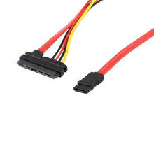 SATA 22Pin Combo to 15 Pin power + 7 Pin кабель для передачи данных 4 Pin Molex to Serial ATA Lead LHB99 2024 - купить недорого