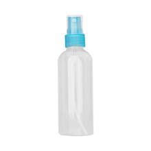 Spray pequeno transparente para viagem, spray vazio recarregável para cosméticos, atomizador de plástico com cores aleatórias, 120 ml, 1 peça 2024 - compre barato