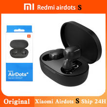 Tws наушники Xiaomi Airdots S Redmi Airdots Pro 2, фирменная Беспроводная игровая гарнитура Bluetooth 5,0 с микрофоном и голосовым управлением 2024 - купить недорого