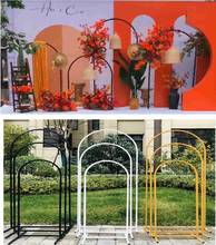 3pcs Advertising stand Billboard Frame Wedding Backdrop Arch Stage Background Birthday Party Welcome Decor Iron Flower Shelf 2024 - buy cheap