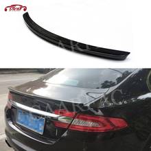 Carbon Fiber/FRP Unpainted Rear Boot Spoiler for Jaguar XF Sedan 4-Door 2009-2015 Trunk Trim Sticker Wings Car Styling 2024 - buy cheap