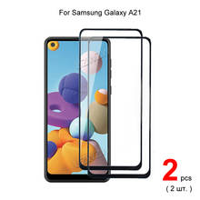 For Samsung Galaxy A21 Full Coverage Tempered Glass Phone Screen Protector Protective Guard Film 2024 - buy cheap