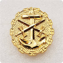 WWII German Naval Wound Badge Real gold plating COPY 2024 - buy cheap