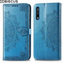 For Huawei Honor 9X Pro Case luxury Leather Flip Capa Honor 9X China version Retro Wallet Silicone Cover Stand Funda 2024 - compre barato