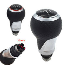 12mm 5/6 Speed Gear Shift Knob Lever Stick For Audi A3 A4 S4 B6 B7 Passat B5 3BG B6 B7 CC 3C Golf 4 Mk4 Golf 5 6 Golf 7 GTI 2024 - buy cheap