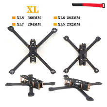 HSKRC-Dron de carreras de fibra de carbono 3K XL5 V2, 232mm XL6 283mm XL7 294mm XL8 360mm True X 5 6 7 8 pulgadas X328 FPV, Kit de armazón de estilo libre 2024 - compra barato
