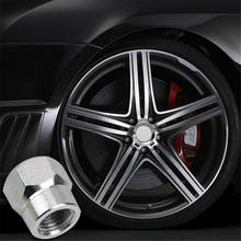 4 Uds para vástago de válvula de neumático de coche perno de Tapas-en aluminio tapas de válvula hexagonal de rueda de coche válvulas de vástago de neumático tapones de válvula 2024 - compra barato