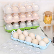 Quality Kitchen PP Storage Box Home Food Container Refrigerator Storing egg tools 10 / 20 Eggs Storage Boxes 2024 - buy cheap