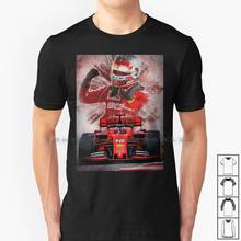 Leclerc-Camiseta de algodón para 100%, camisa Leclerc, Leclerc, 16 Leclerc, 2021 C, L, Leclerc, Aston, coches de carreras 2024 - compra barato