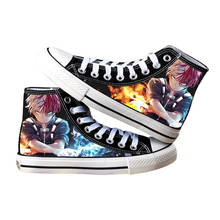 Sapatos de cosplay de anime my hero academia, sapatos respiráveis e casuais de primavera-verão para homens e mulheres 2024 - compre barato