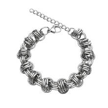 Titanium Steel Geometry Bracelet Stainless Steel Accessories Fashion Fashion Chain Jewelry Hot Sale 2024 - buy cheap