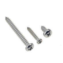 100pcs/lot M2.2x6.5mm M2.2x9.5mm M2.2x16mm Mini 304 stainless steel Cross Phillips Pan Round Head Self tapping Wood Screw 2024 - buy cheap