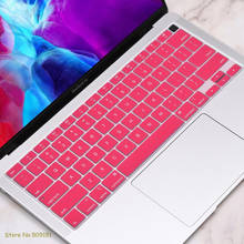 Película protetora de silicone para teclado de laptop, filme de proteção compatível com macbook air 13, a2179 2020 de lançamento 2024 - compre barato