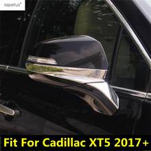 Accesorios para Cadillac XT5 2017 - 2021 ABS cromado, tira de espejo retrovisor lateral, Protector, moldura, Kit de cubierta embellecedora para Exterior 2024 - compra barato