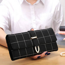New Fashion Women Long Wallet Many Departments Female Clutch Lady Purse Zipper Phone Pocket Card Holder Ladies Money Bag 2024 - buy cheap