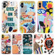 Soft Phone Case Silicone For Apple iPhone X XR XS MAX 8 7 6S 6 S Aesthetic Art Star Soccer Back Cover For iPhone 8 7 6S 6 S Plus 2024 - buy cheap