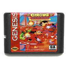 The Great Circus Mystery for 16 bit Sega MD Game Card for Mega Drive for Genesis US PAL Version Video Game Console 2024 - buy cheap