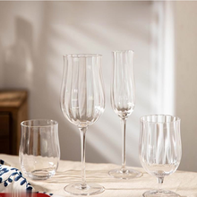Taça de vinho criativa, estilo nórdico, vertical, doméstico, copo de champanhe, copo de vinho estrangeiro, cristal 2024 - compre barato