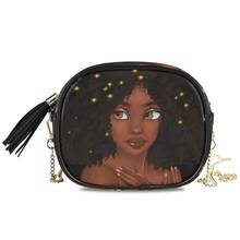 Leather Crossbody Bags For Afro Girls Black Women Travel Handbag Fashion Simple Shoulder Messenger Bag Ladies Cross Body Bag new 2024 - buy cheap