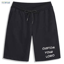 Custom Your Logo Shorts Men Summer Fashion Brand Boardshorts Breathable Male Casual Comfortable Plus Size Fitness Bodybuilding 2024 - buy cheap