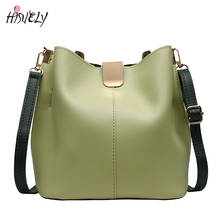 2022 Fashion Women Bucket Bag Vintage Messenger Bag High Quality Retro Shoulder Bag Simple Crossbody Bag Tote Female Sac A Main 2024 - buy cheap