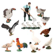 Фигурки фигурок модель животного на ферме, из ПВХ, ручная роспись 2024 - купить недорого