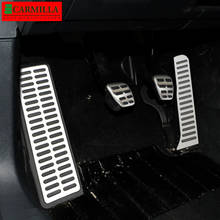 Carmilla-pedales de coche para Volkswagen VW Vento Sagitar LHD 2005-2010, cubierta protectora de Pedal de freno de Gas 2024 - compra barato