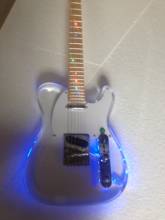 Free delivery / high end acrylic multi color light color conversion TL Guitar / China Electric Guitar 2024 - buy cheap