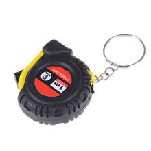 Creative Retractable Ruler Tape Measure Key Chain Mini Pocket Size Metric 1m/150cm Keyring Keychain 2024 - buy cheap