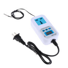 110V with Socket Digital Thermostat -50~110C Temperature Controller Switch, Safe 2024 - buy cheap