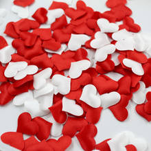 100 unids/lote de esponja en forma de corazón para decoración, confeti romántico DIY, simulación de amor, Día de San Valentín, decoración de boda de 2Cm 2024 - compra barato