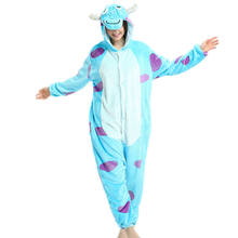 Pijama de monstruo Kigurumi para hombre y mujer, ropa de dormir de franela, mono de Animal adulto, traje de invierno, 2020 2024 - compra barato