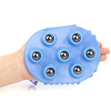 7 Balls Body Massage Glove Roller Ball Anti-Cellulite Muscle Pain Relief Relax Massager For Neck Shoulder Buttocks Health Care 2024 - buy cheap