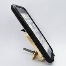 Soporte de teléfono para bicicleta, soporte de aleación de aluminio con empuñadura para bicicleta, funda impermeable para iPhone 6/6S 2024 - compra barato