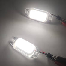 1 Pair White LED License Plate Light Number Plate Lamp For Toyota Land Cruiser Prado 2010 2011 2012 2013 2014 2015 2016 2024 - buy cheap