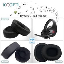 KQTFT 1 Pair of Velvet leather Replacement EarPads for Hyperx Cloud Stinger Headset Earmuff Cover Cushion Cups 2024 - buy cheap