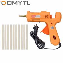 100W Dual Power DIY Hot Melt Glue Gun Hand Tools Glue Sticks Falling Down and Power Off The Hot Melt Gun with 10pcs 11mm 2024 - buy cheap