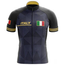 Jersey de ciclismo italiano para hombre, ropa de secado rápido para bicicleta de montaña, uniforme transpirable 2024 - compra barato