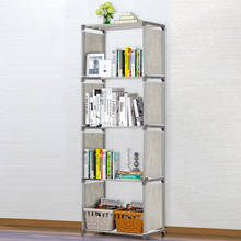 3/4 Layers Home Organizer Shelf Bookcase for Book Cloth Storage Bin Shelving Unit Organizer Cabinet Fabric Children Bookshelf 2024 - buy cheap